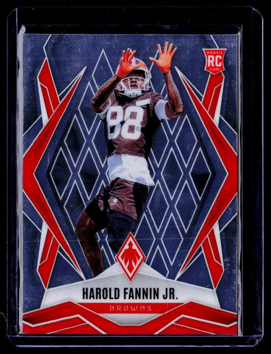 Harold Fannin Jr. 2025 Panini Phoenix 217 RC RC Cleveland Browns