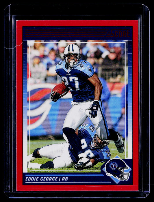 Eddie George 2024 Score 279 Red Tennessee Titans