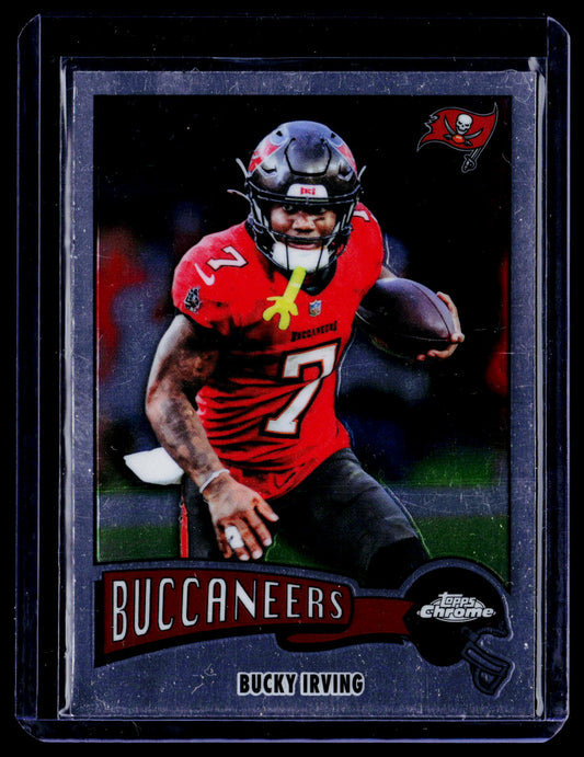 Bucky Irving 2025 Topps Chrome 1975-32 1975 Topps Tampa Bay Buccaneers