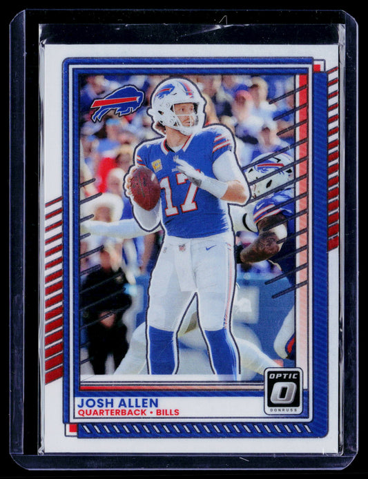 Josh Allen 2025 Donruss Optic 70 Buffalo Bills