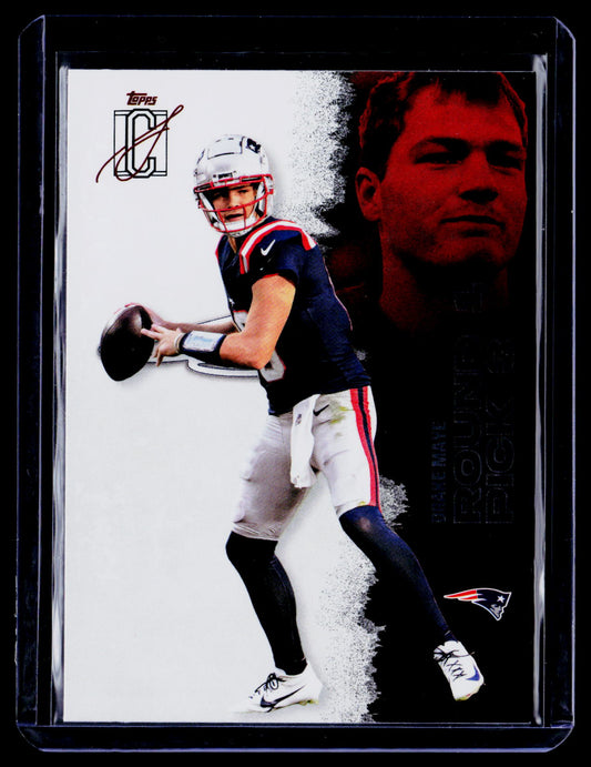 Drake Maye 2025 Topps Signature Class 38 New England Patriots