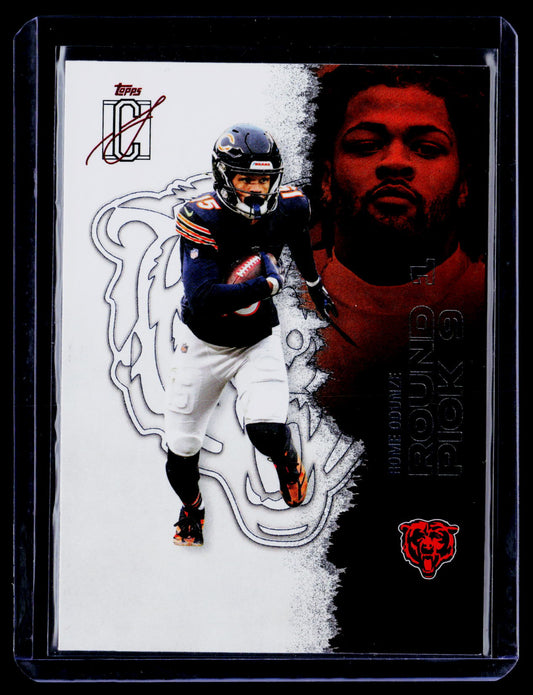 Rome Odunze 2025 Topps Signature Class 10 Chicago Bears