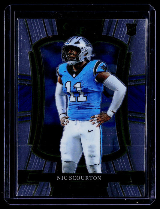 Nic Scourton 2025 Panini Select 143 Carolina Panthers