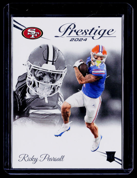 Ricky Pearsall 2024 Panini Prestige 347 RC RC San Francisco 49ers