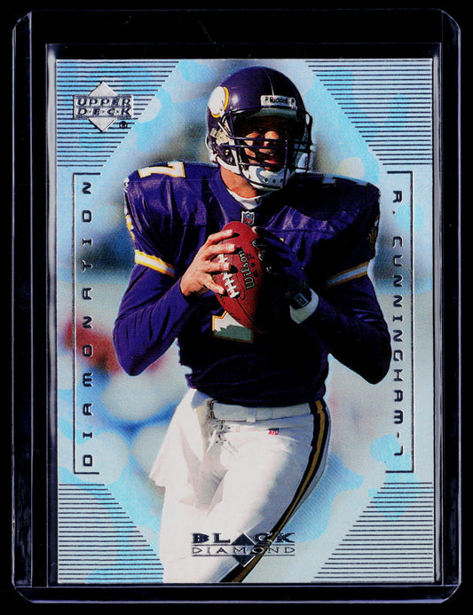 Randall Cunningham 1999 Upper Deck Black Diamond D5 Diamonation Vikings