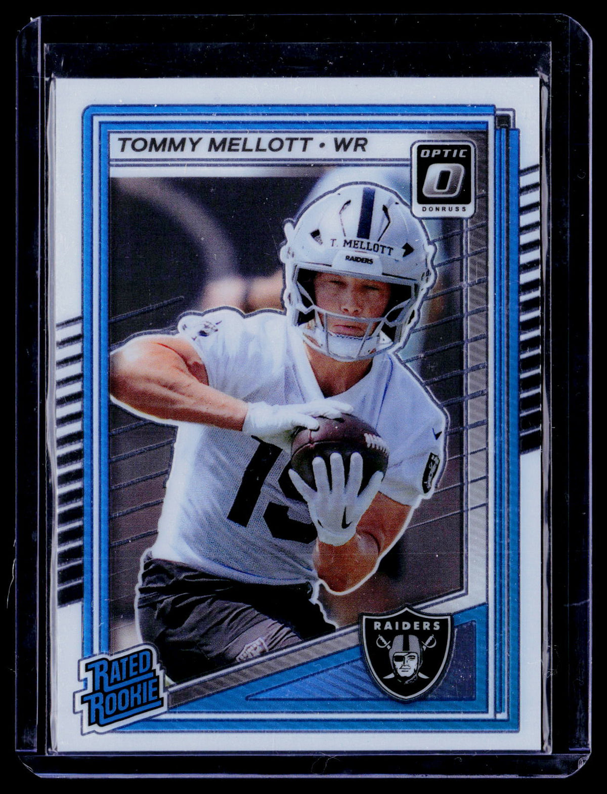 Tommy Mellott 2025 Donruss Optic 299 RC RC Las Vegas Raiders