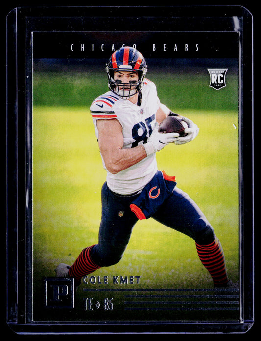 Cole Kmet 2020 Panini Chronicles PA-27 SN Chicago Bears