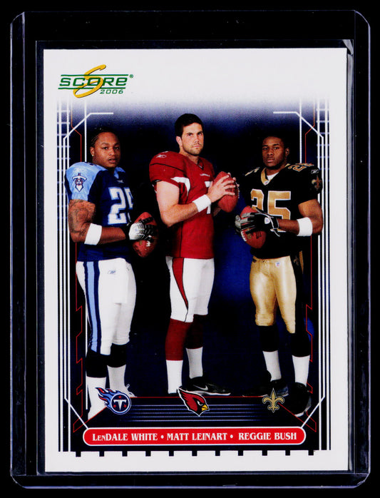 LenDale White / Matt Leinart / Reggie Bush 2006 Score 330 Arizona Cardinals