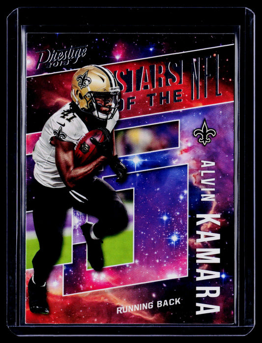 Alvin Kamara 2018 Panini Prestige ST-AK Stars of the NFL New Orleans Saints