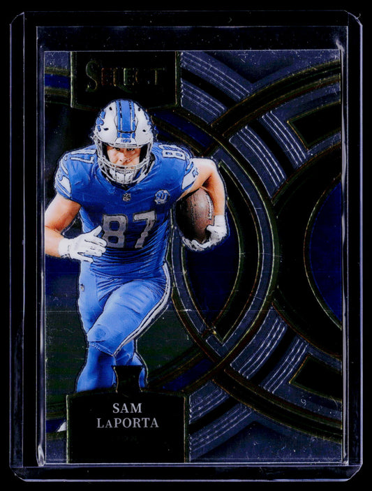 Sam LaPorta 2023 Panini Select 106 RC RC Detroit Lions