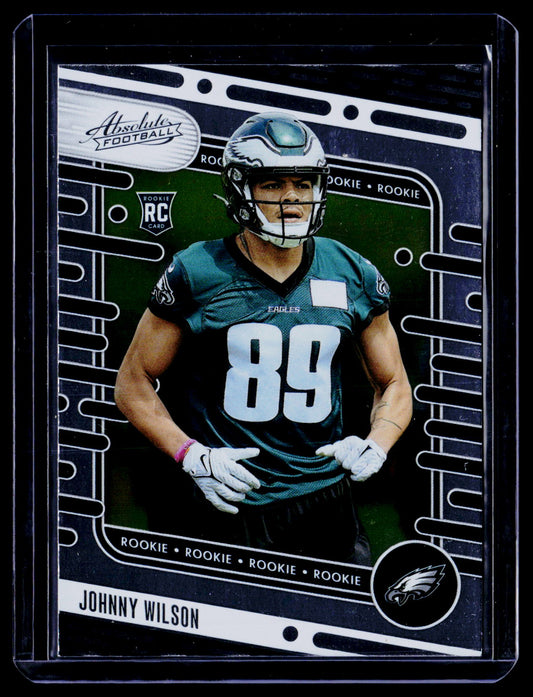 Johnny Wilson 2024 Panini Absolute 196 Green Philadelphia Eagles