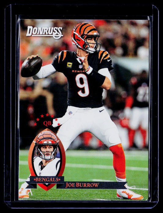Joe Burrow 2025 Donruss 27 Retro 1995 Cincinnati Bengals