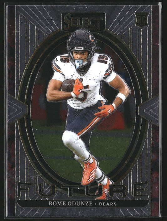 Rome Odunze 2024 Panini Select 22 Select Future Chicago Bears