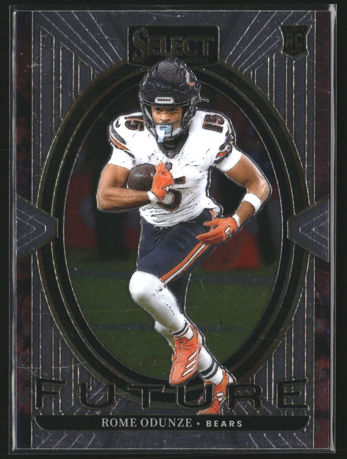 Rome Odunze 2024 Panini Select 22 Select Future Chicago Bears
