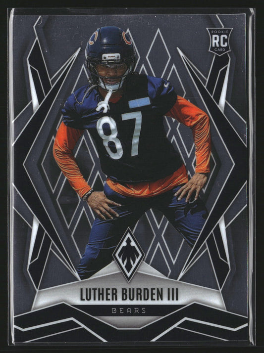 Luther Burden III 2025 Panini Phoenix 196 RC RC Chicago Bears