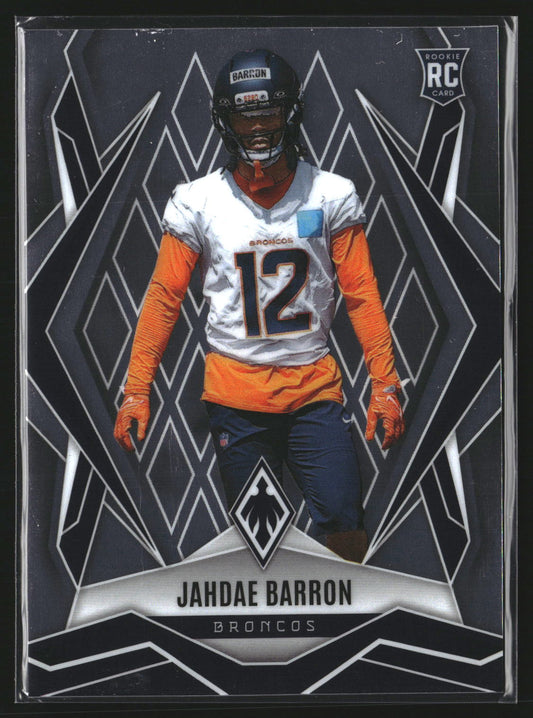 Jahdae Barron 2025 Panini Phoenix 239 RC RC Denver Broncos