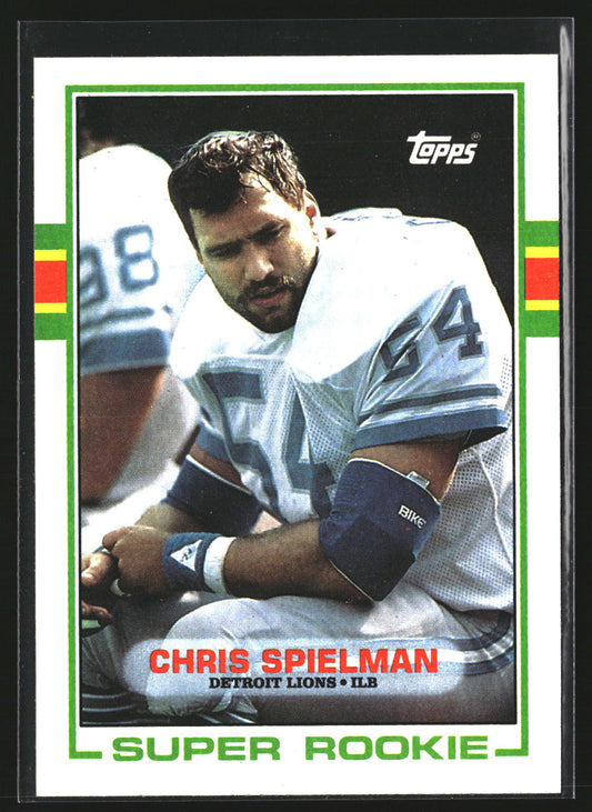 Chris Spielman 1989 Topps 361 RC RC Detroit Lions