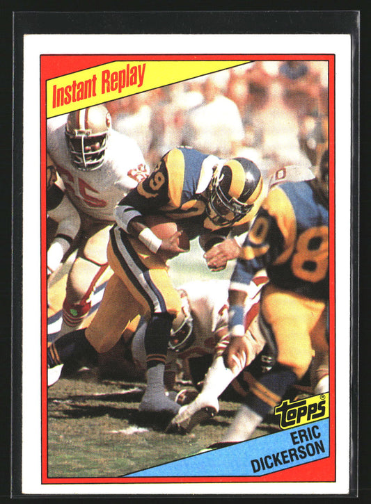 Eric Dickerson 1984 Topps 281 Los Angeles Rams