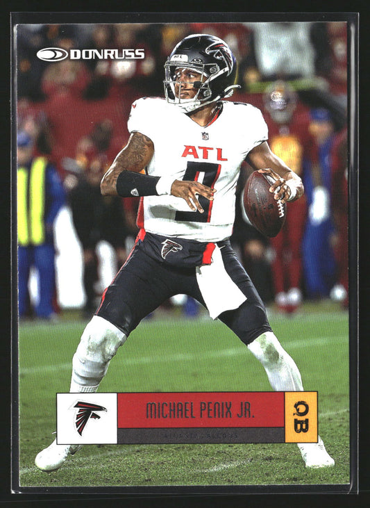 Michael Penix Jr. 2025 Donruss R05-MPJ Retro 2005 Atlanta Falcons