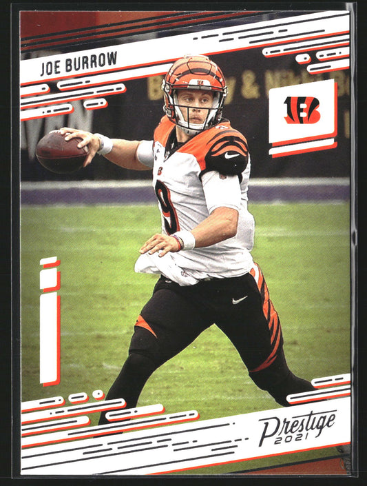 Joe Burrow 2021 Panini Prestige 71 Cincinnati Bengals