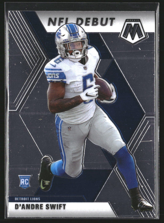 D'Andre Swift 2020 Panini Mosaic 274 Detroit Lions