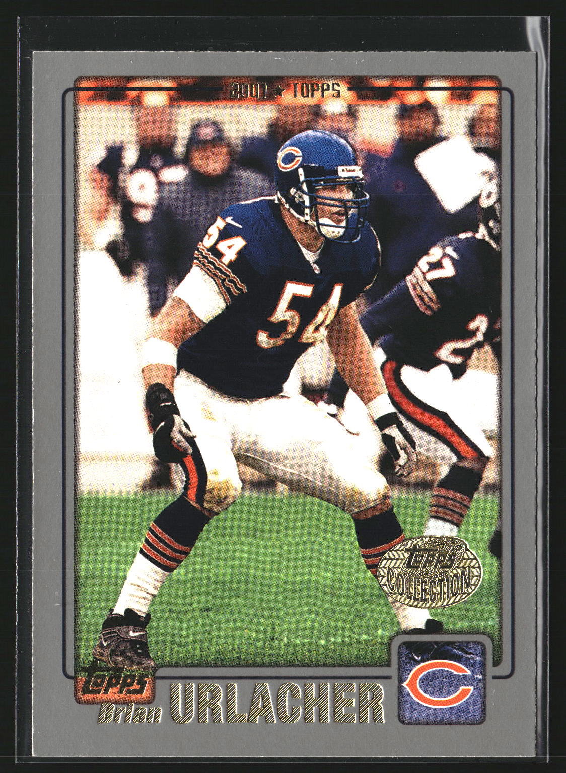 Brian Urlacher 2001 Topps 150 Topps Collection Chicago Bears