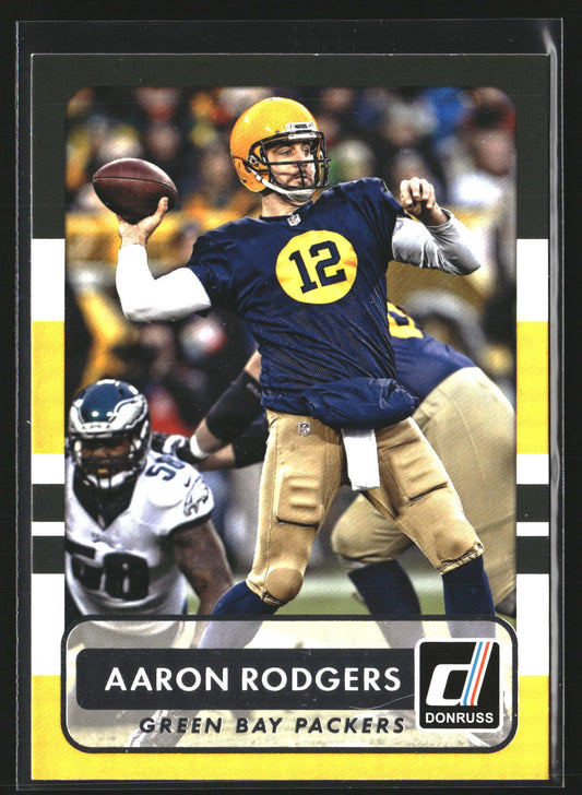Aaron Rodgers 2015 Donruss 20 Green Bay Packers