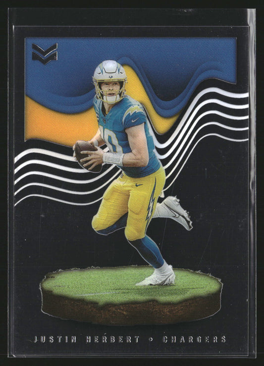 Justin Herbert 2022 Panini Chronicles MAG-4 Magnitude Los Angeles Chargers