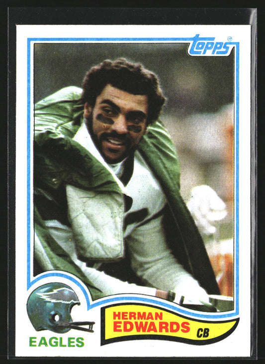 Herman Edwards 1982 Topps 442 Philadelphia Eagles