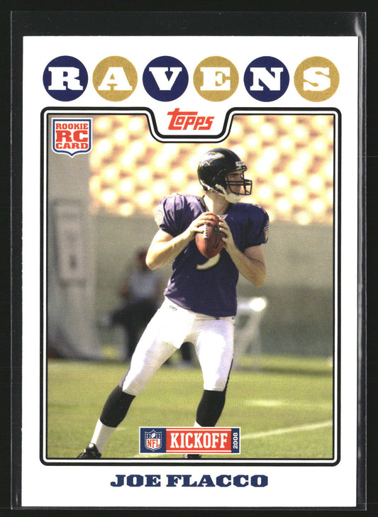 Joe Flacco 2008 Topps Kickoff 170 RC RC Baltimore Ravens