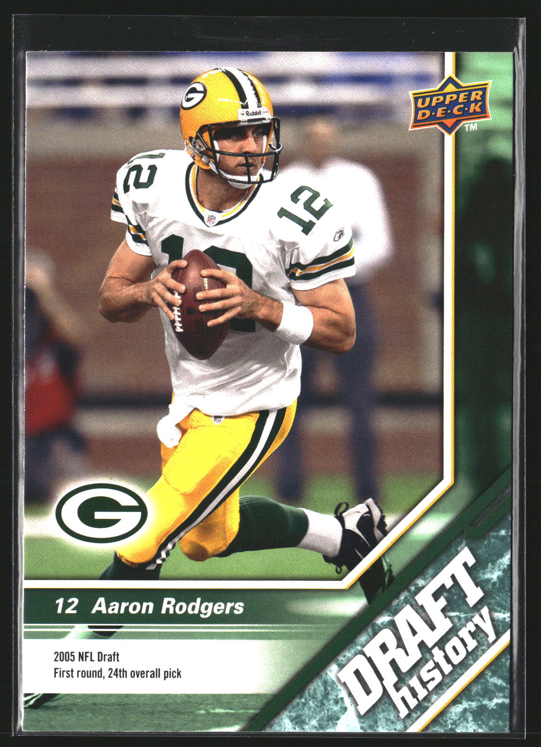 Aaron Rodgers 2009 Upper Deck Draft Edition 169 Green Bay Packers