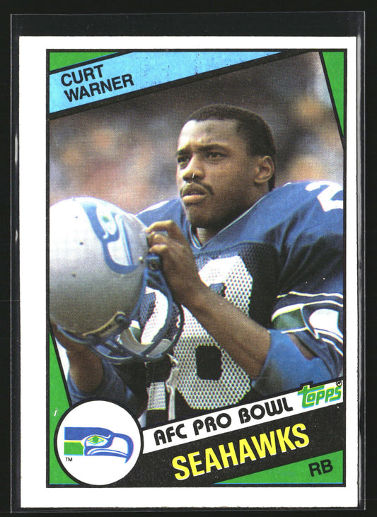 Curt Warner 1984 Topps 198 RC RC Seattle Seahawks