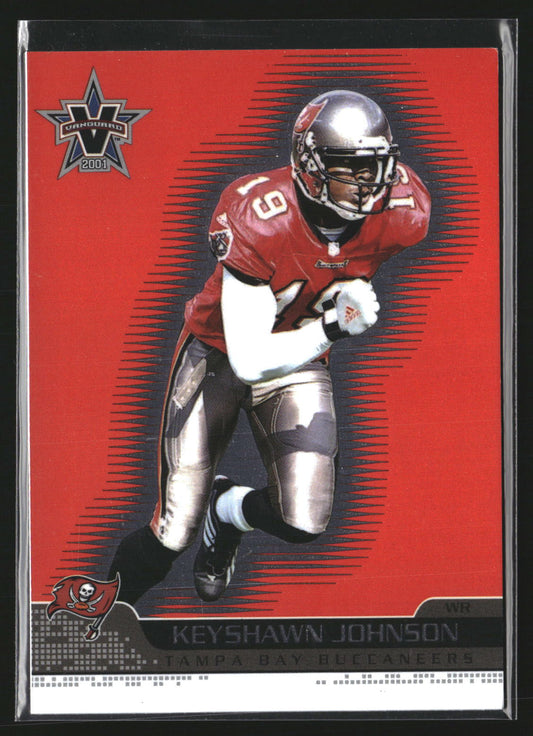 Keyshawn Johnson 2001 Pacific Vanguard 92 Tampa Bay Buccaneers