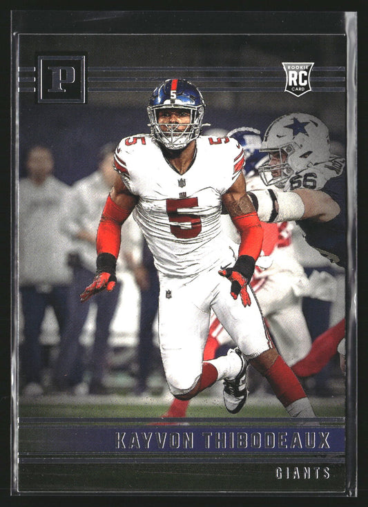 Kayvon Thibodeaux 2022 Panini Chronicles PA-27 SN New York Giants