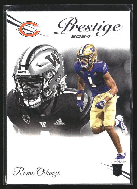Rome Odunze 2024 Panini Prestige 310 RC RC Chicago Bears