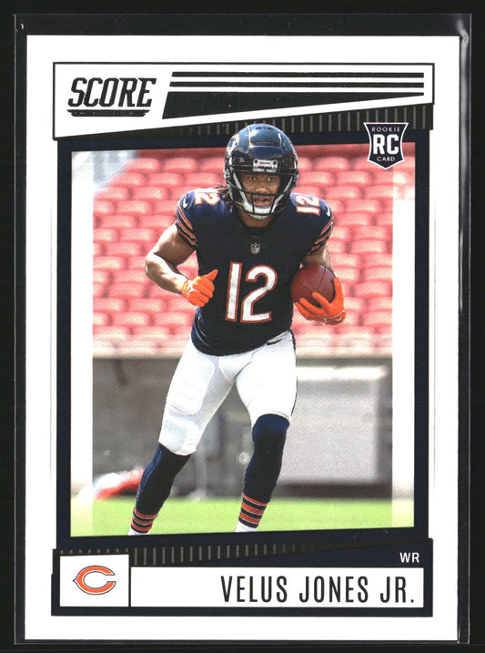 Velus Jones Jr. 2022 Score 395 RC RC Chicago Bears