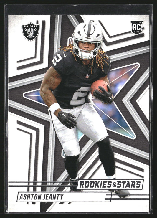 Ashton Jeanty 2025 Panini Rookies & Stars 106 RC RC Las Vegas Raiders