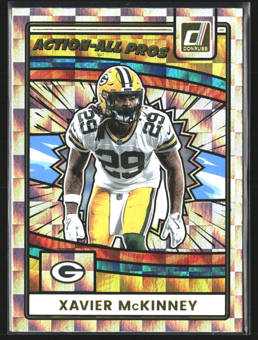 Xavier McKinney 2025 Donruss AAP-XMC Action-All Pros Green Bay Packers