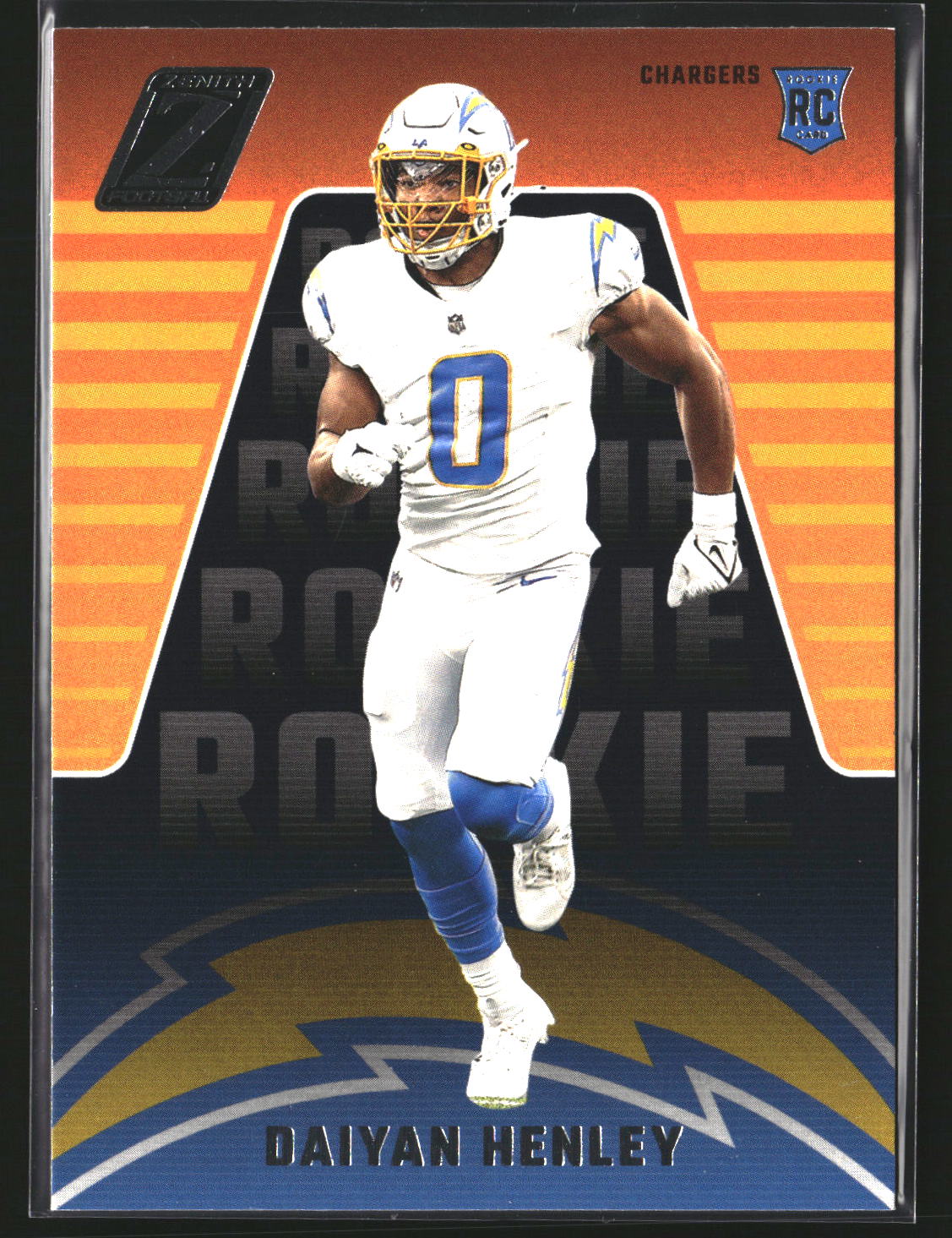 Daiyan Henley 2023 Panini Zenith 124 Retail RC RC Los Angeles Chargers