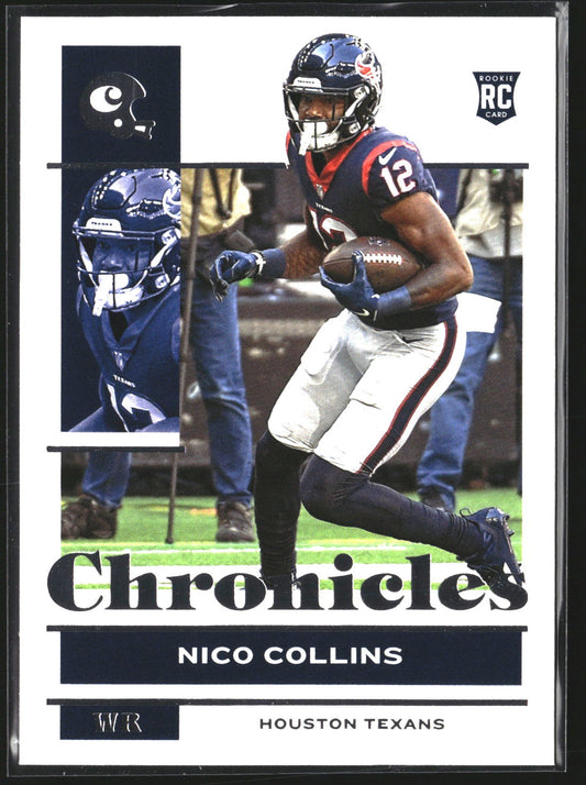 Nico Collins 2021 Panini Chronicles 35 RC RC Houston Texans