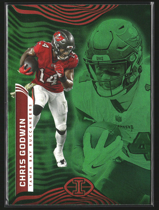 Chris Godwin 2022 Panini Illusions 93 Trophy Collection Emerald Buccaneers