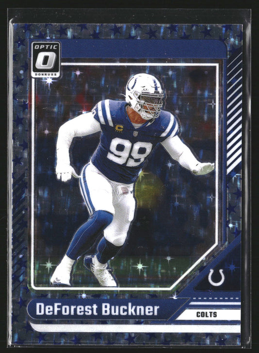 DeForest Buckner 2024 Donruss Optic 86 Stars Indianapolis Colts