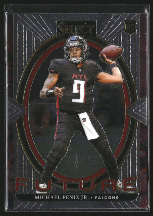 Michael Penix Jr. 2024 Panini Select 16 Select Future Atlanta Falcons