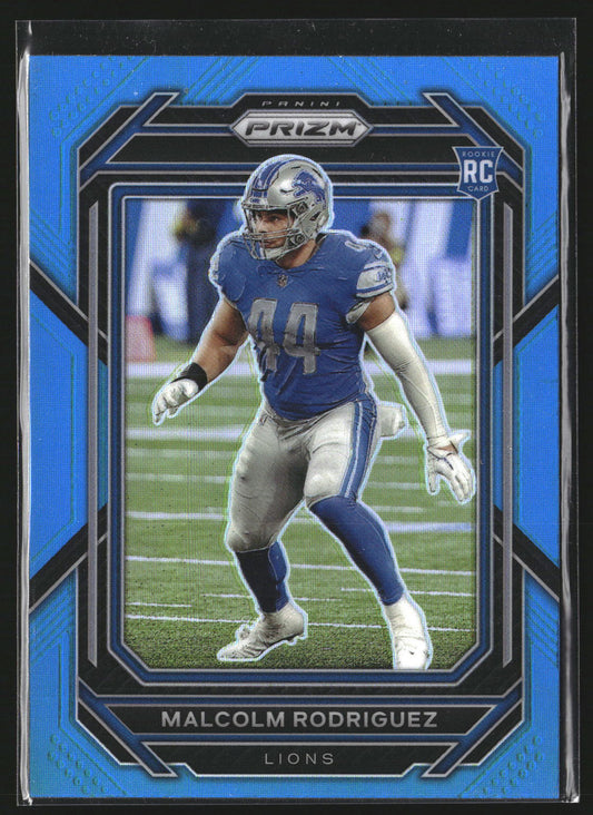 Malcolm Rodriguez 2022 Panini Prizm 350 Light Blue RC RC Detroit Lions