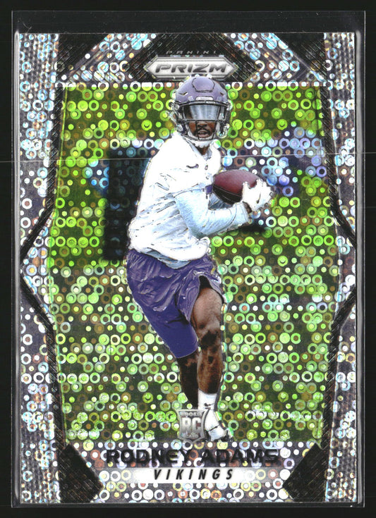 Rodney Adams 2017 Panini Prizm 228 Prizm Disco Minnesota Vikings