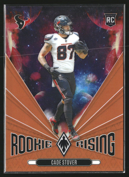 Cade Stover 2024 Panini Phoenix RR-CSR Rookie Rising Houston Texans