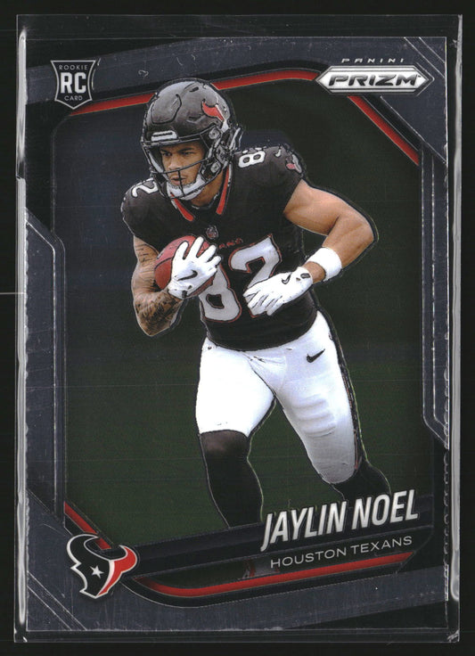 Jaylin Noel 2025 Panini Prizm 386 RC RC Houston Texans