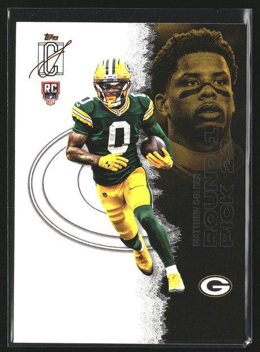 Matthew Golden 2025 Topps Signature Class 111 RC RC Green Bay Packers