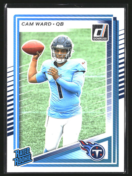 Cam Ward 2025 Donruss 350 RC RC Tennessee Titans