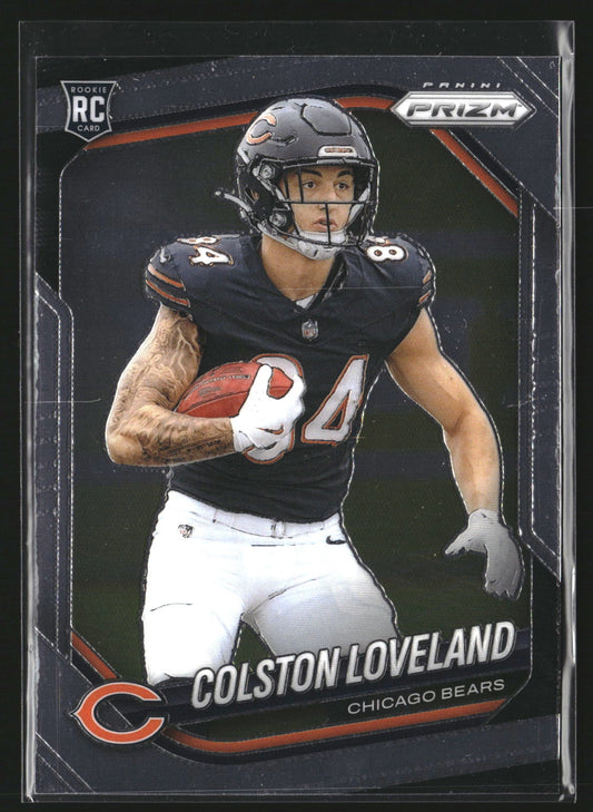 Colston Loveland 2025 Panini Prizm 319 RC RC Chicago Bears